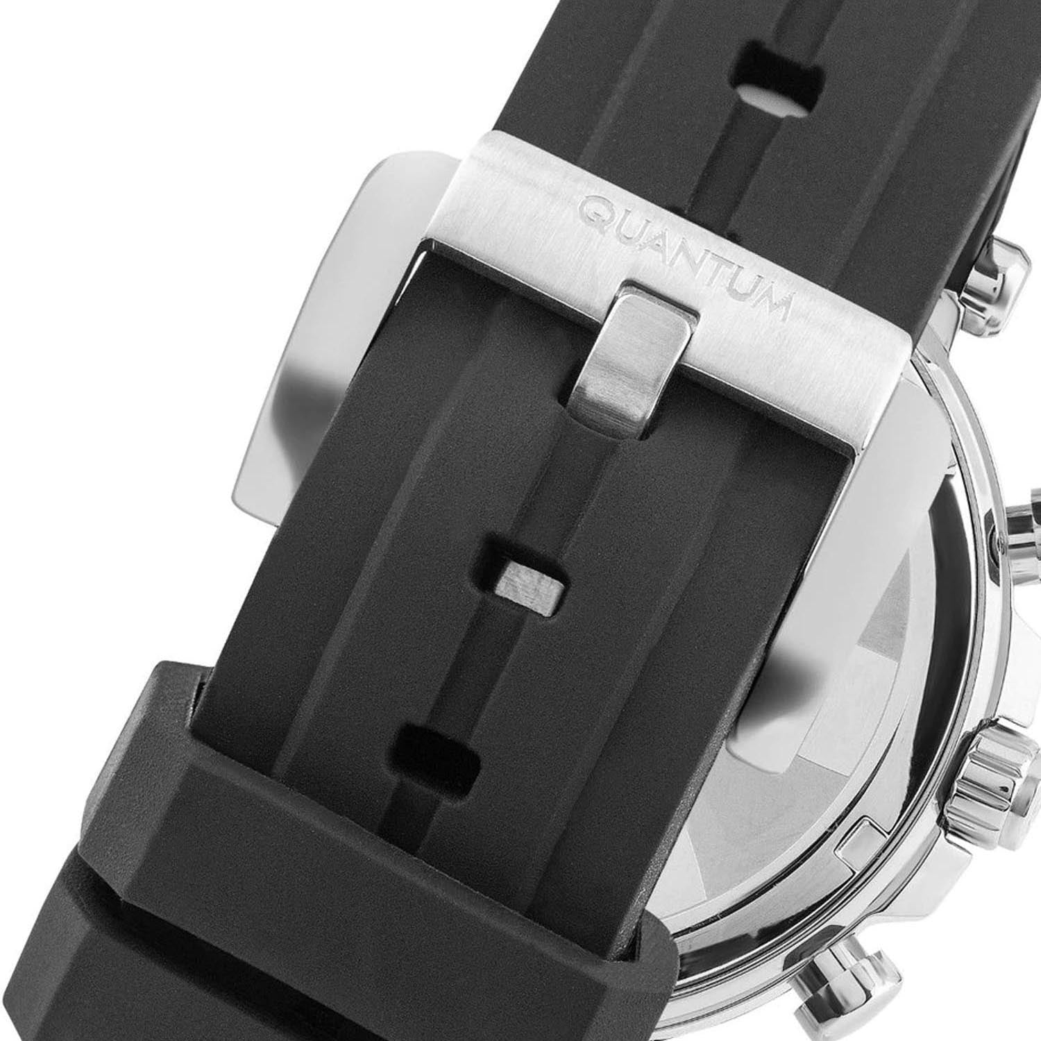 Quantum Powertech Multifunction Dual Time Men's Watch - PWG967.351_A