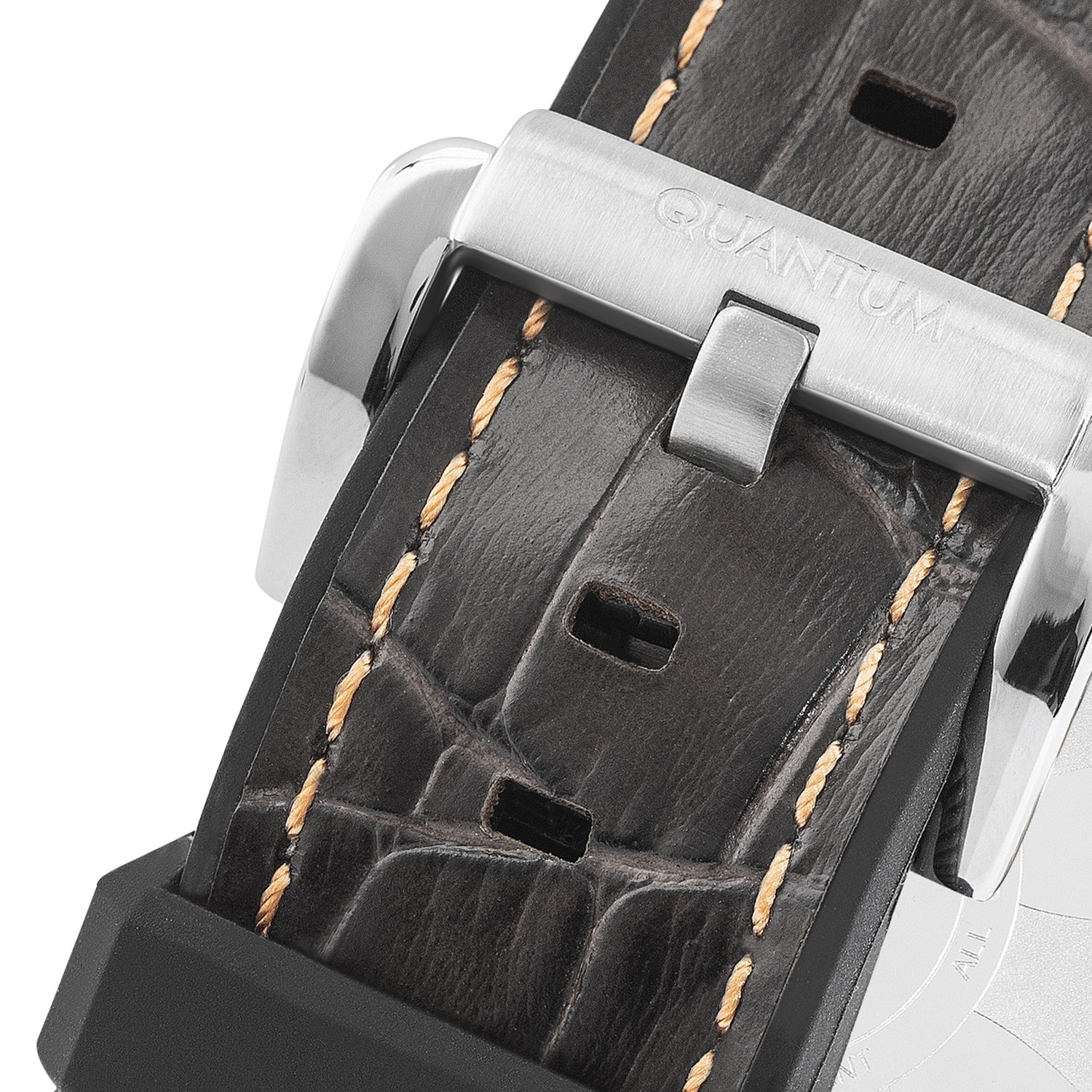 Quantum Powertech Multifunction Dual Time Men's Watch - PWG970.451_A