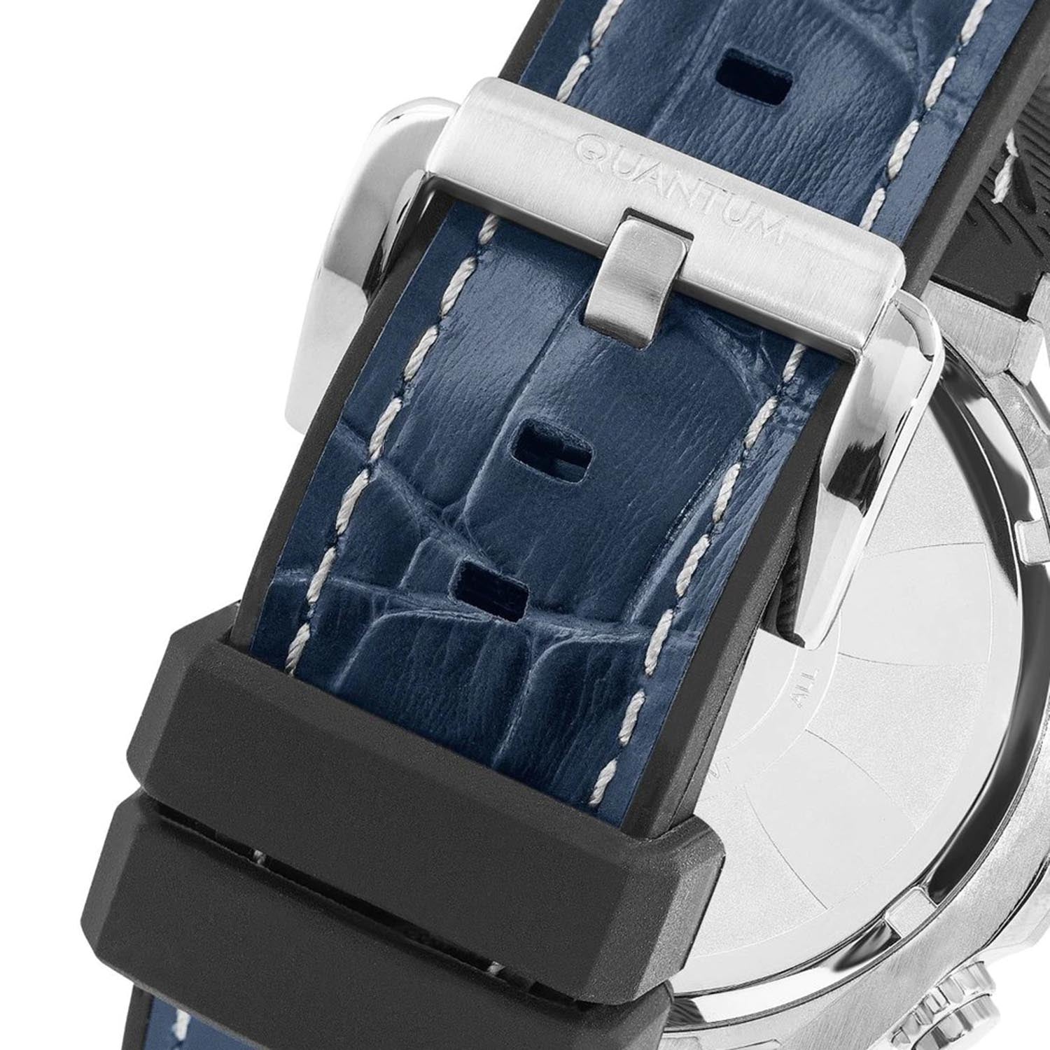 Quantum Powertech Multifunction Dual Time Men's Watch - PWG970.699_A