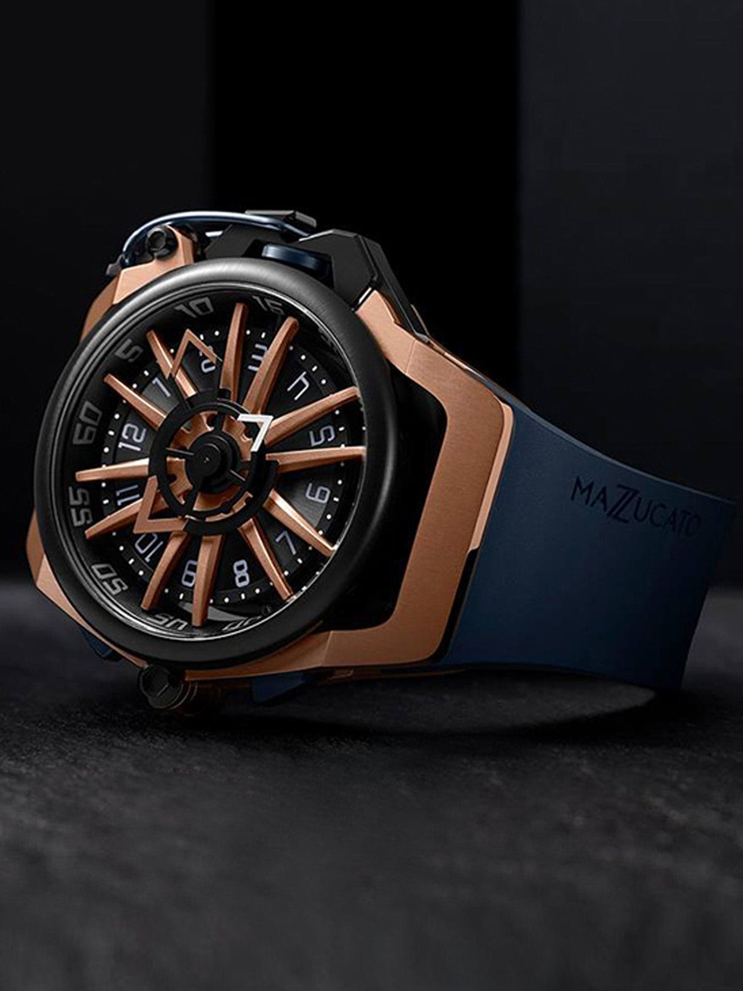 Mazzucato RIM Sport Chronograph Men's Watch - RIM02-BLCG6