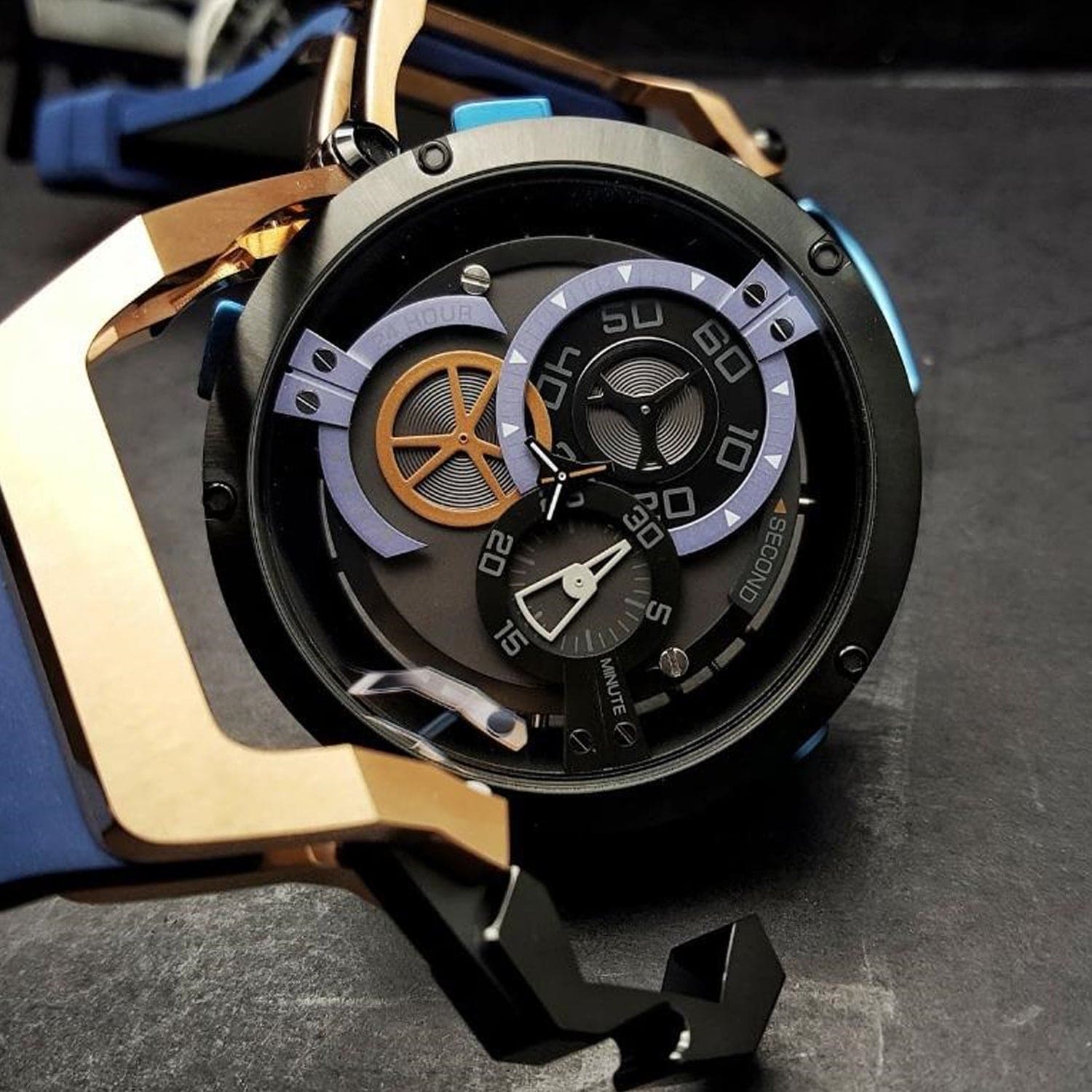 Mazzucato RIM Sport Chronograph Men's Watch - RIM02-BLCG6