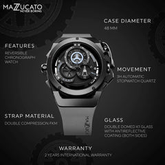 Mazzucato RIM Sport Chronograph Men's Watch - RIM03-GY536