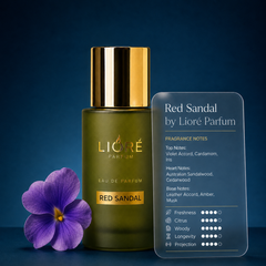 LIORE PARFUM RED SANDAL Long Lasting Eau De Parfum|30 ml