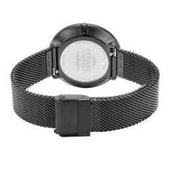 Strand By Obaku Blossom Charcoal Quartz Women's Watch - S700LHBWMB-DF