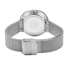 Strand By Obaku Blossom Steel Quartz Women's Watch - S700LHCWMC-DF