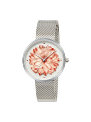 Strand By Obaku Blossom Steel Quartz Women's Watch - S700LHCWMC-DF