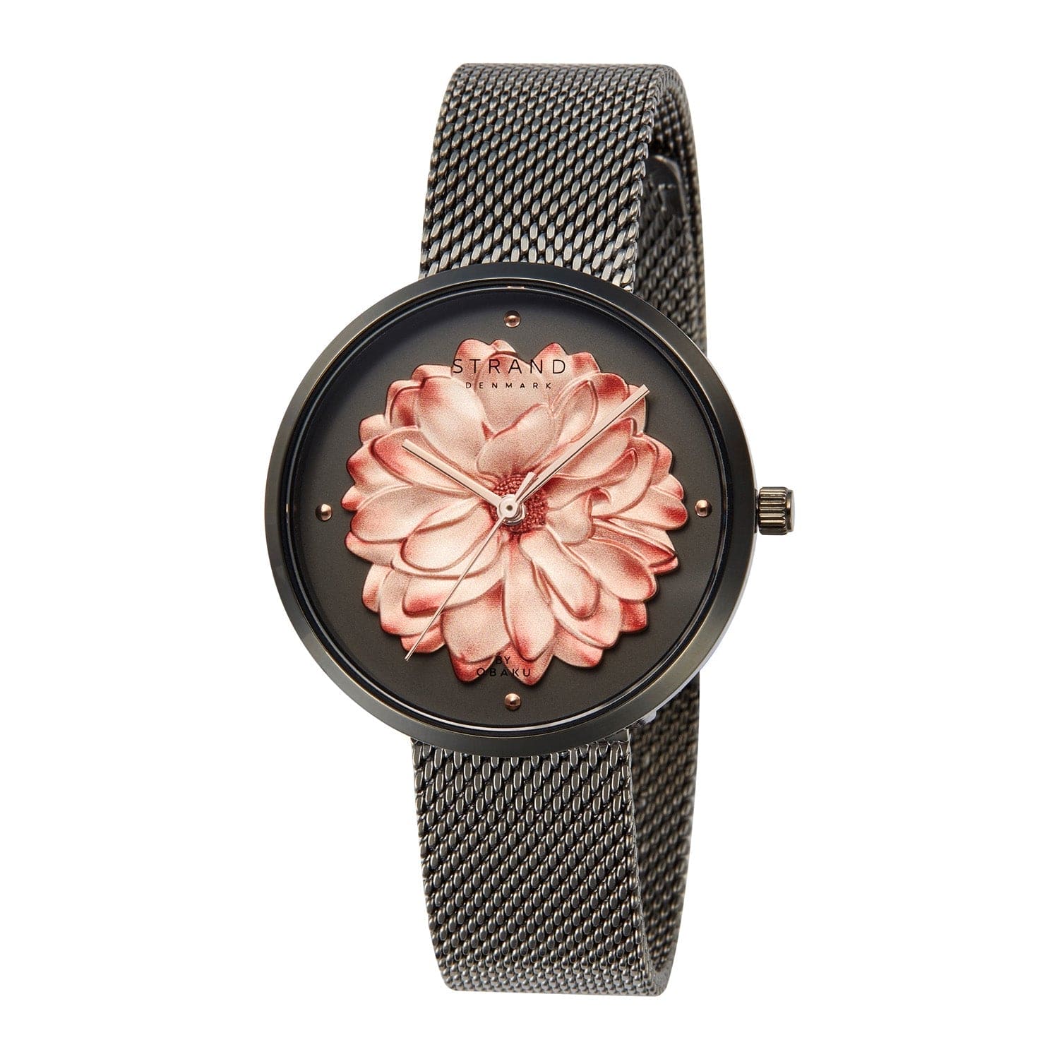 Strand By Obaku Blossom Smokey Quartz Women's Watch - S700LHUUMU-DF