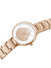 Strand By Obaku Oyster Fuscia Quartz Women's Watch - S700LHVISV-DOT