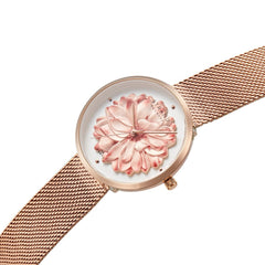 Strand By Obaku Blossom Rose Quartz Women's Watch - S700LHVWMV-DF
