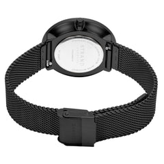 Strand By Obaku Butterfly Charcoal Quartz MOP Women's Watch - S700LXBBMB-DB
