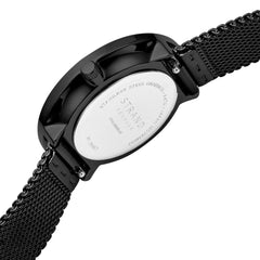 Strand By Obaku Flower Charcoal Quartz MOP Women's Watch - S700LXBBMB-DF