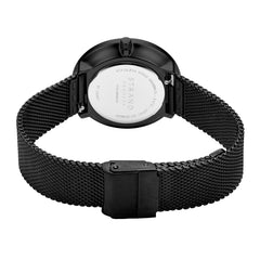 Strand By Obaku Flower Charcoal Quartz MOP Women's Watch - S700LXBBMB-DF