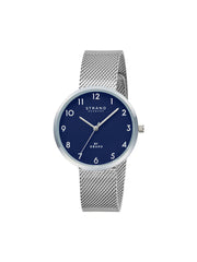 Strand By Obaku Aurora Cyan Quartz Women's Watch - S700LXCLMC-DA