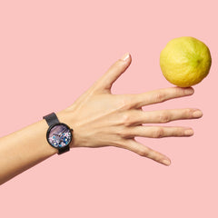 Strand By Obaku Flowerpower Quartz MOP Women's Watch - S700LXVBMB-DF