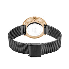 Strand By Obaku Sunflower Night Quartz Women's Watch - S700LXVBMB-DS