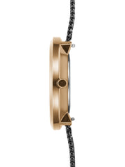 Strand By Obaku Sunflower Night Quartz Women's Watch - S700LXVBMB-DS