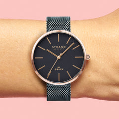 Strand By Obaku Sunset Quartz Women's Watch - S700LXVBMB