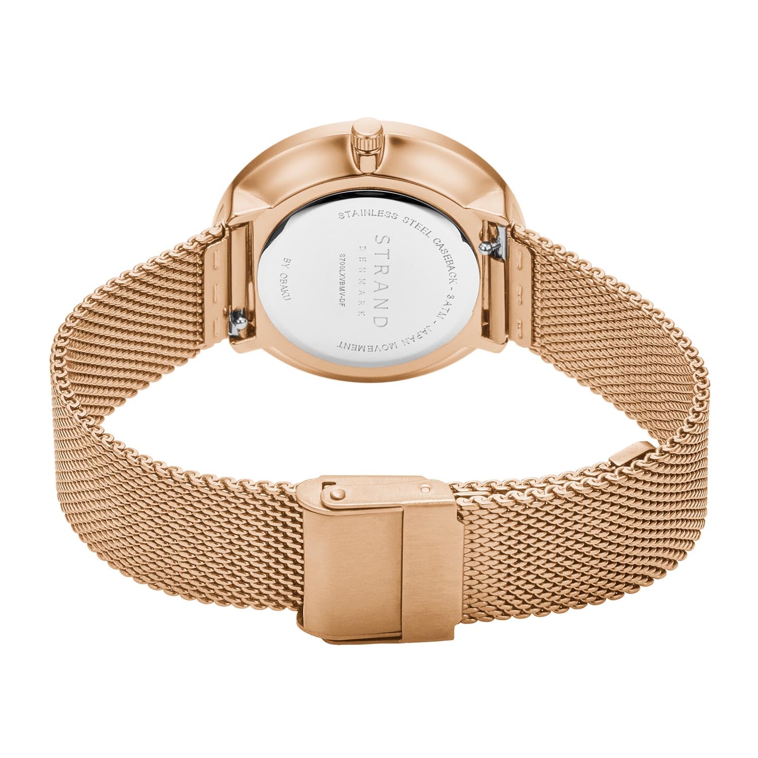 Strand By Obaku Flower Gerbera Quartz MOP Women's Watch - S700LXVBMV-DF