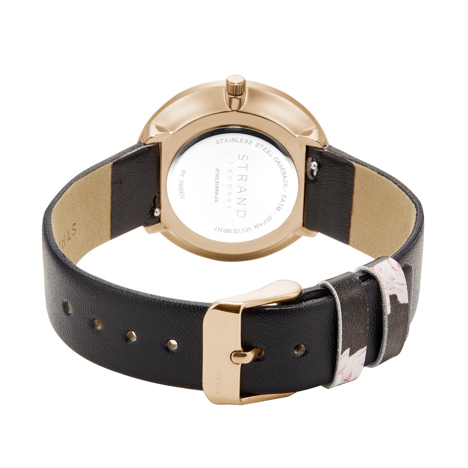 Strand By Obaku Kendall Nigth Quartz MOP Women's Watch - S700LXVBRB-DK
