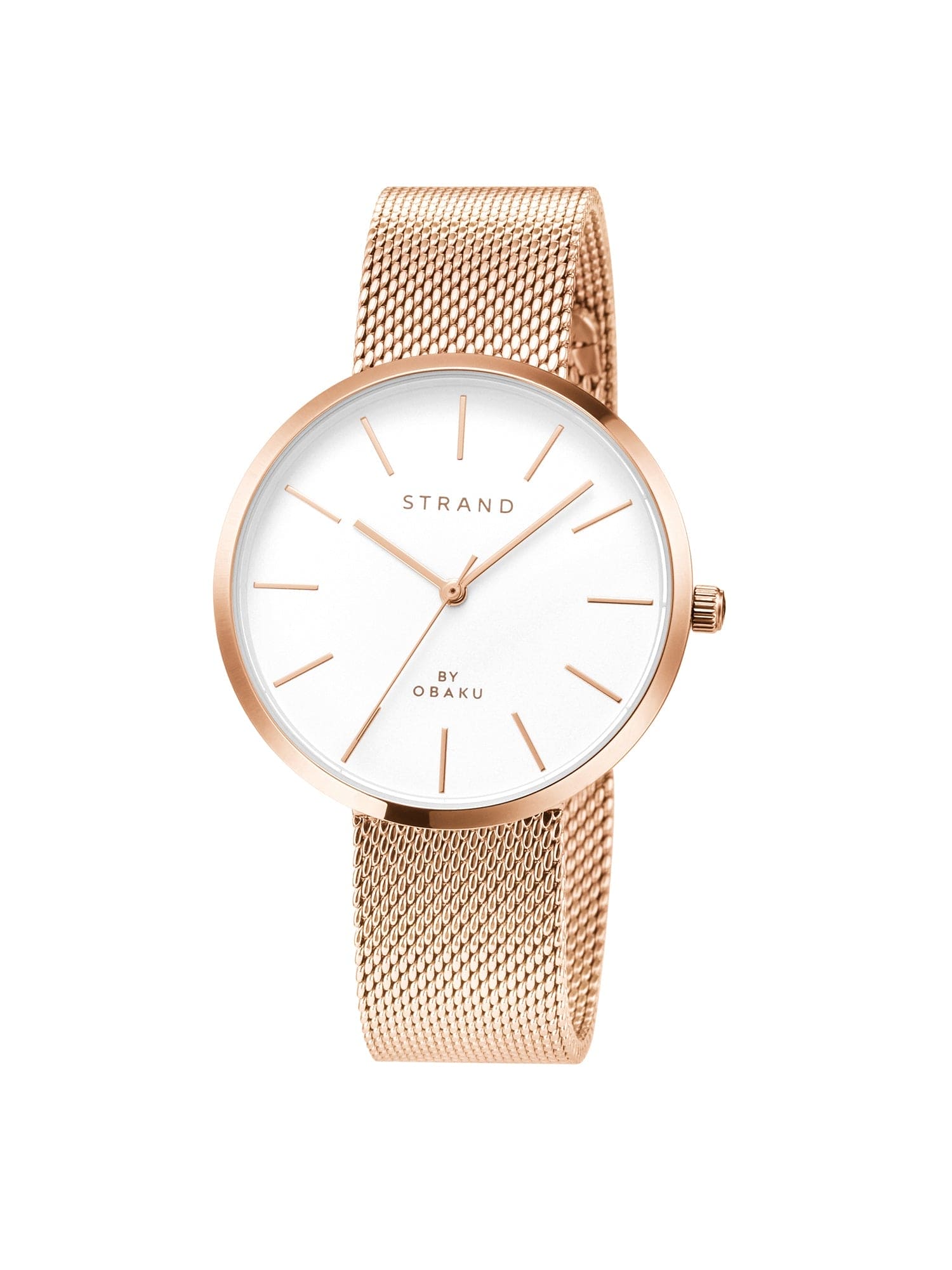 Strand By Obaku Sunset Rose Quartz Women's Watch - S700LXVIMV