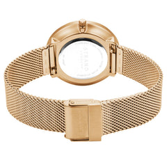 Strand By Obaku Sunset Rose Quartz Women's Watch - S700LXVIMV