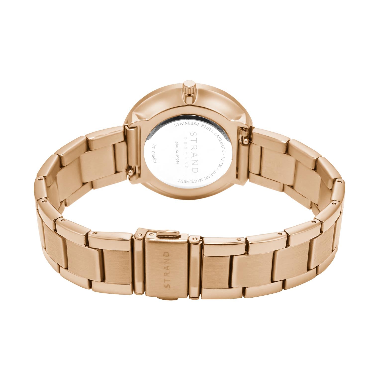 Strand By Obaku Tangle Fuscia Quartz Women's Watch - S700LXVISV-DTG