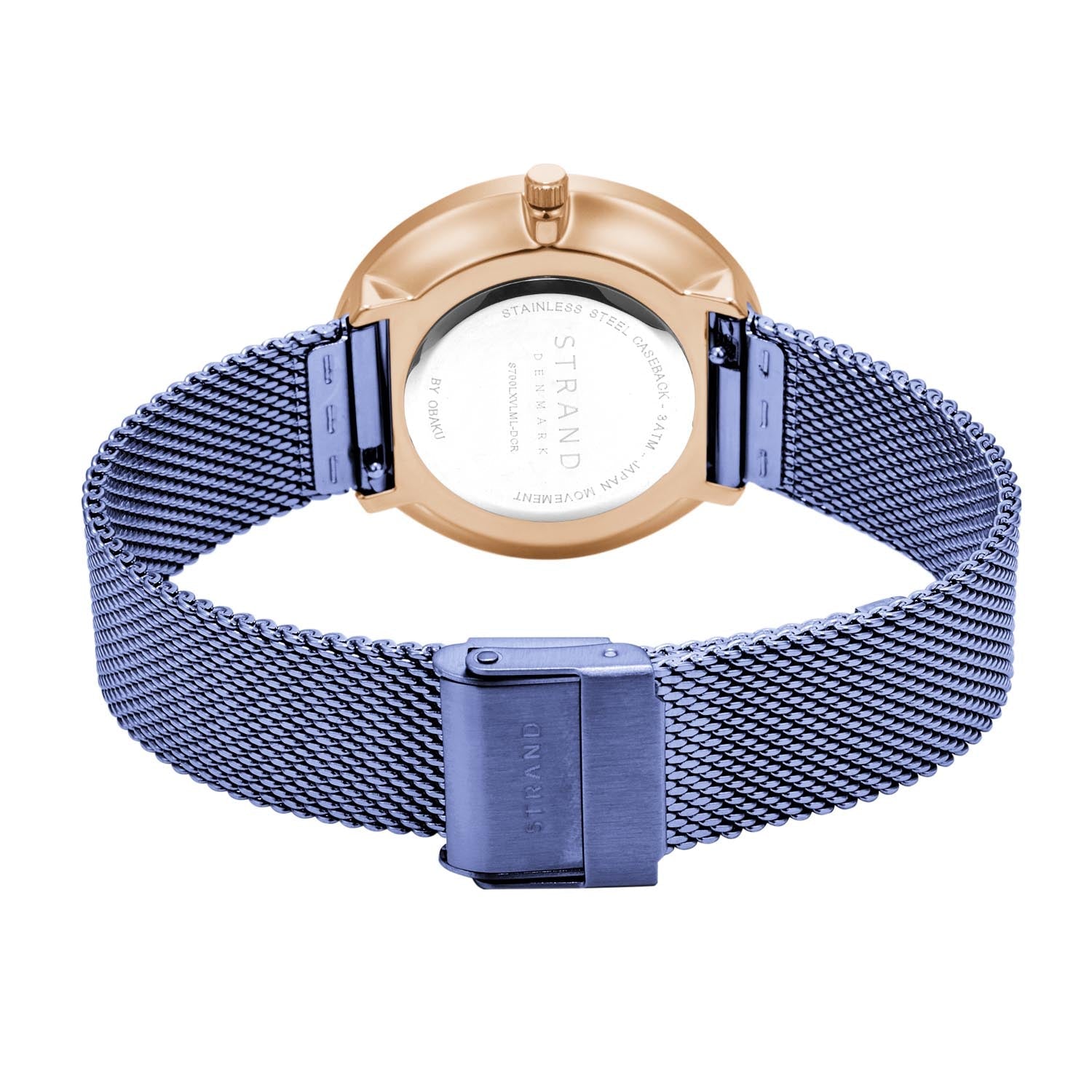 Strand By Obaku Coral Ocean Quartz Women's Watch - S700LXVLML-DCR