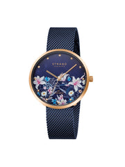 Strand By Obaku Flowerpower Quartz MOP Women's Watch - S700LXVLML-DF