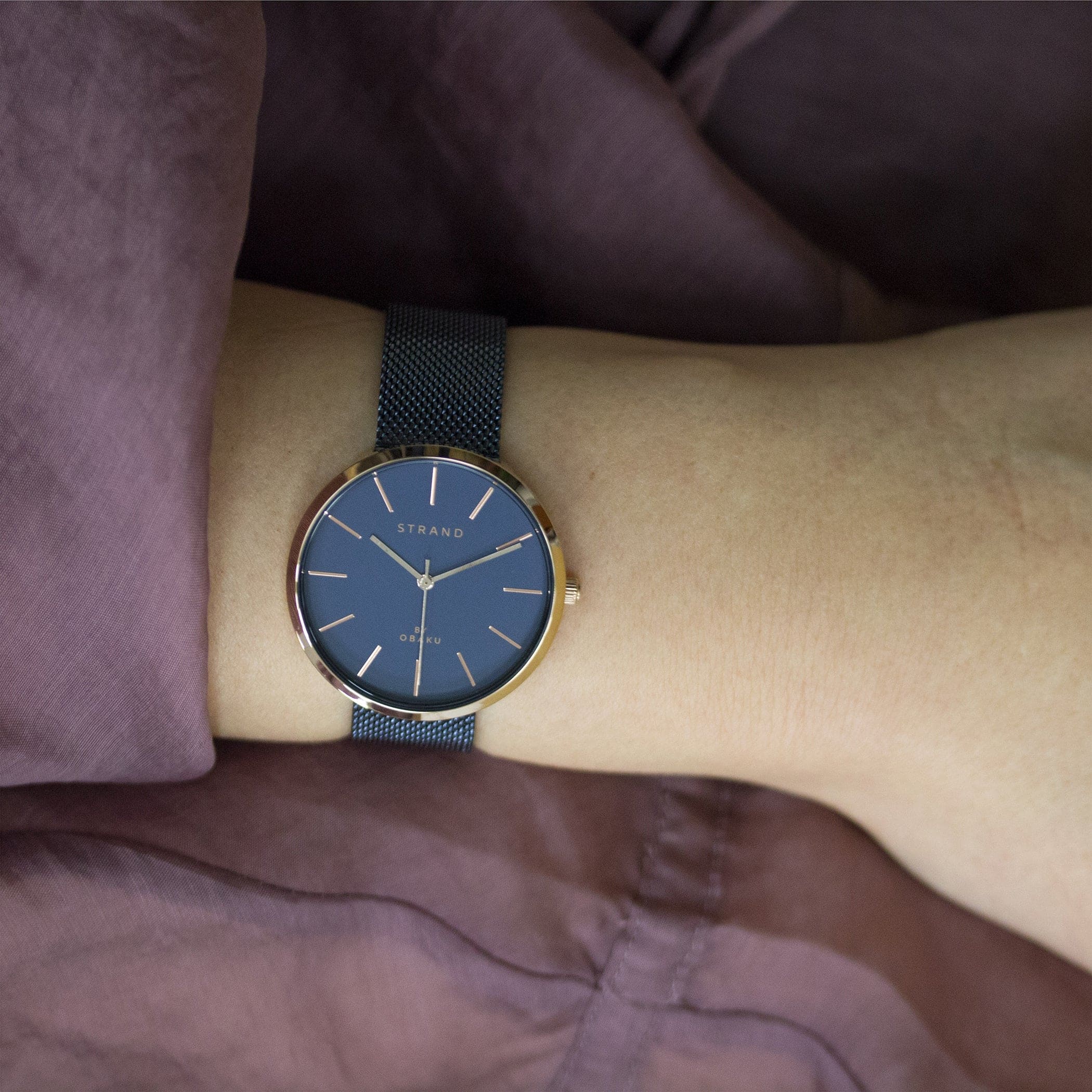 Strand By Obaku Sunset Quartz Women's Watch - S700LXVLML