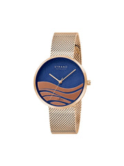 Strand By Obaku Wave Azure Quartz MOP Women's Watch - S700LXVLMV-DW