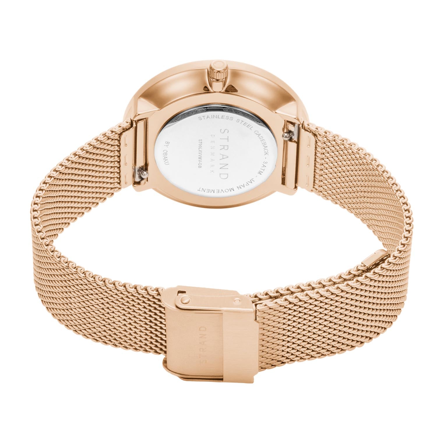 Strand By Obaku Glitter Butterfly Quartz Women's Watch - S700LXVDMV-DB