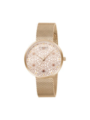 Strand By Obaku Meadow Roses Quartz Women's Watch - S700LXVVMV-DM