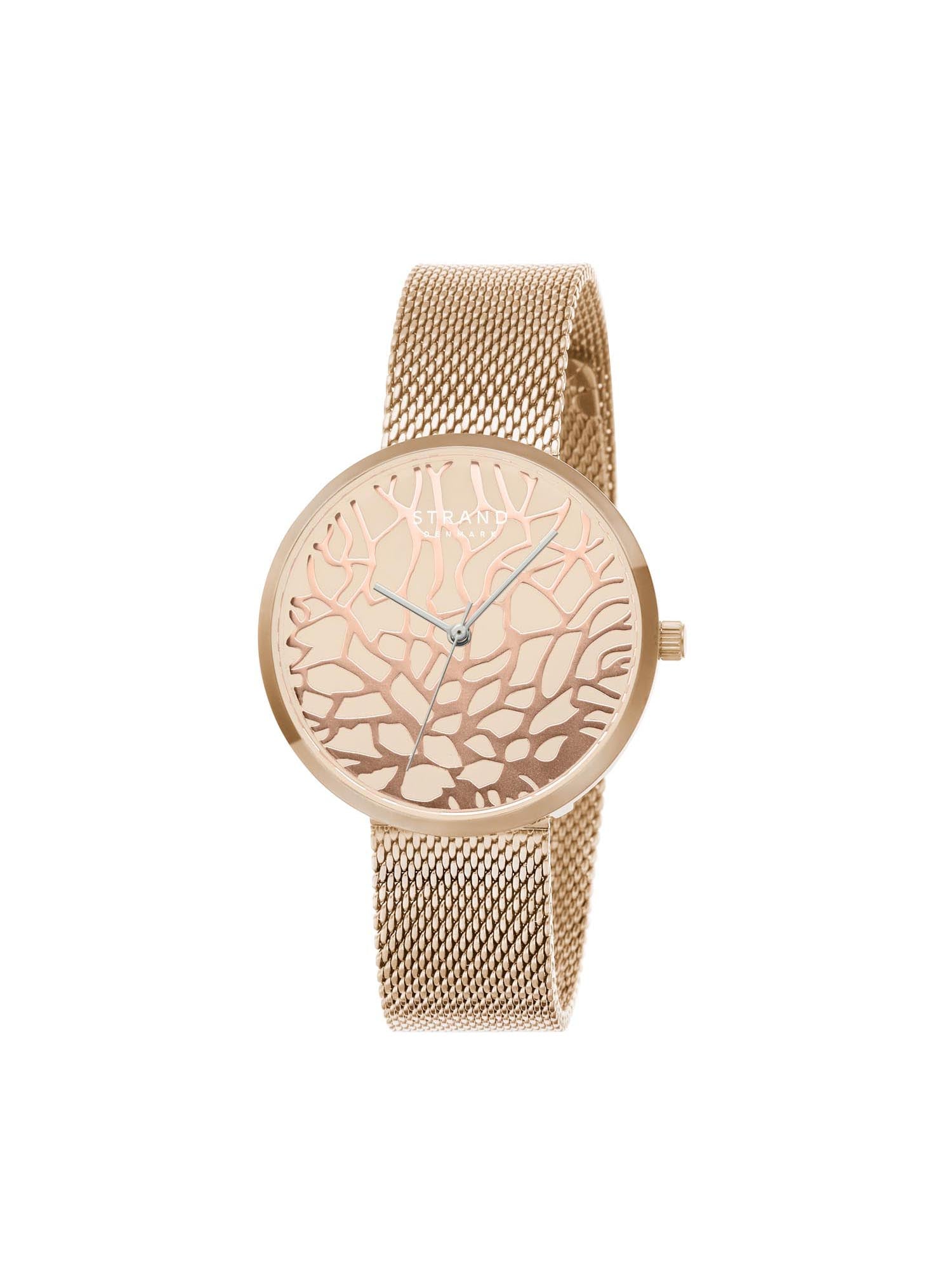 Strand By Obaku Tangle Roses Quartz Women's Watch - S700LXVVMV-DTG