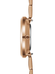 Strand By Obaku Coral Rosette Quartz Women's Watch - S700LXVVSV-DCR