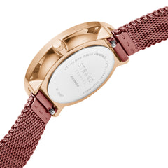 Strand By Obaku Glitter Butterfly Quartz Women's Watch - S700LXVWMD-DB