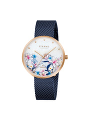 Strand By Obaku Flowerpower Quartz MOP Women's Watch - S700LXVWML-DF