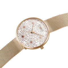 Strand By Obaku Meadow Rose Quartz Women's Watch - S700LXVWMV-DM