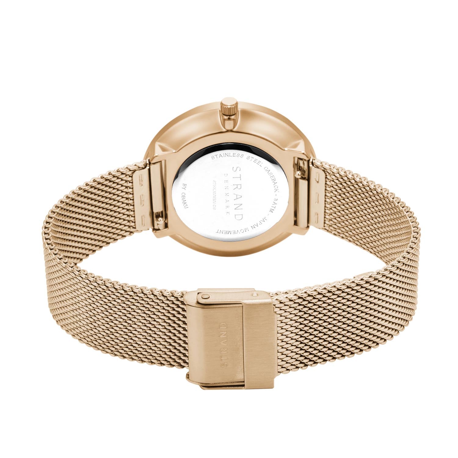 Strand By Obaku Sunflower Rose Quartz Women's Watch - S700LXVWMV-DS