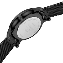 Strand By Obaku Beaufort Charcoal Quartz Men's Watch -  S703GMBBMB