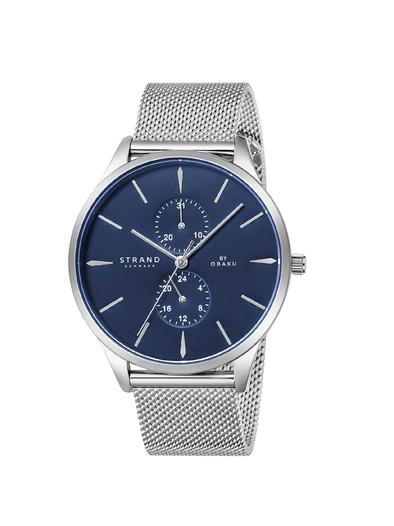 Strand By Obaku Beaufort Cyan Multifunction Men's Watch - S703GMCLMC