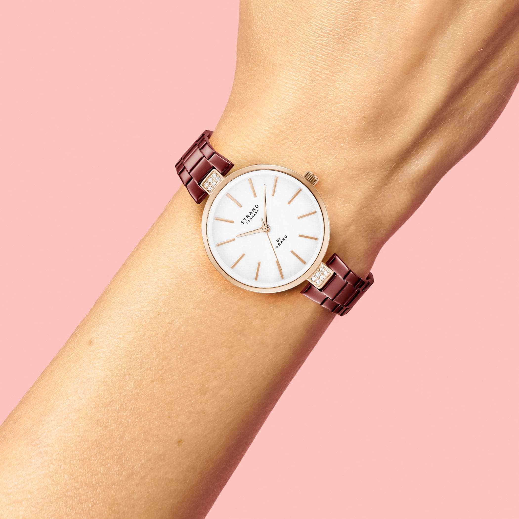 Strand By Obaku Ipanema Quartz MOP Women's Watch - S706LXVWSD