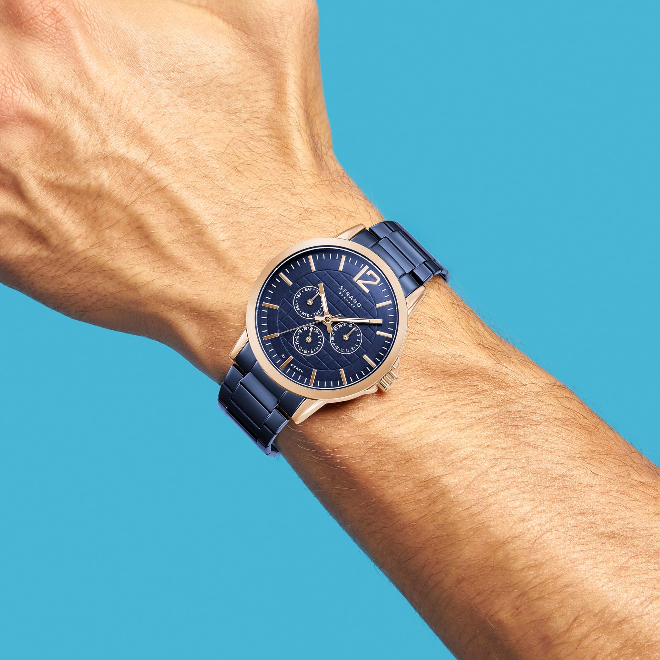 Strand By Obaku Westborook Multifunction Men's Watch - S709GMVLSL