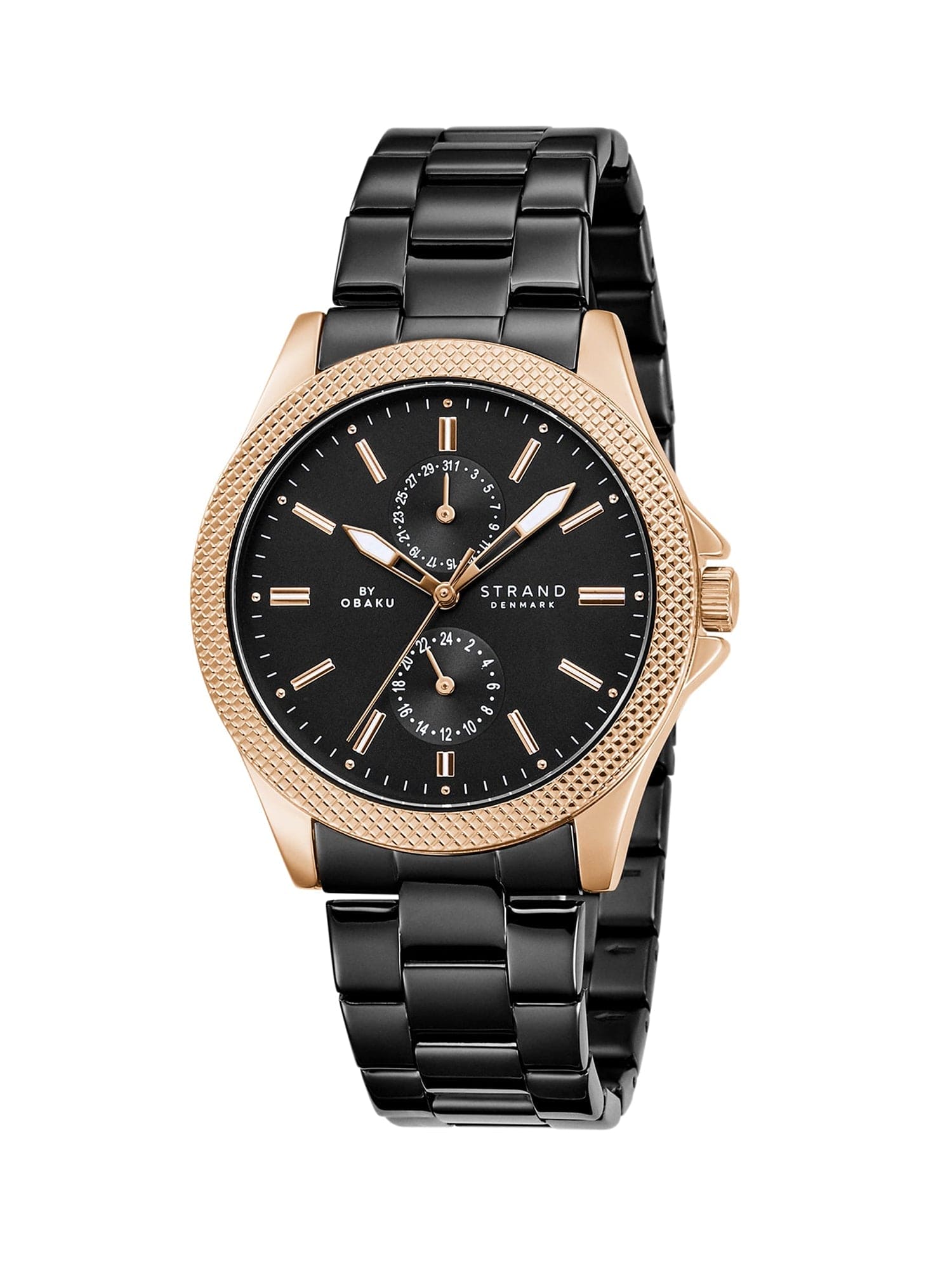 Strand By Obaku Ginevra Multifunction Men's Watch - S710GMVBSB