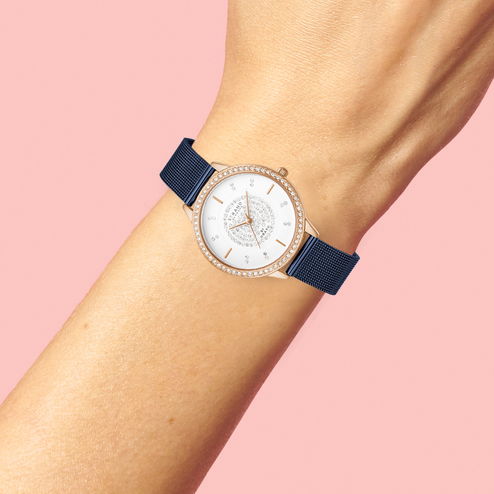 Strand By Obaku Fjord Quartz Women's Watch - S711LXVIML
