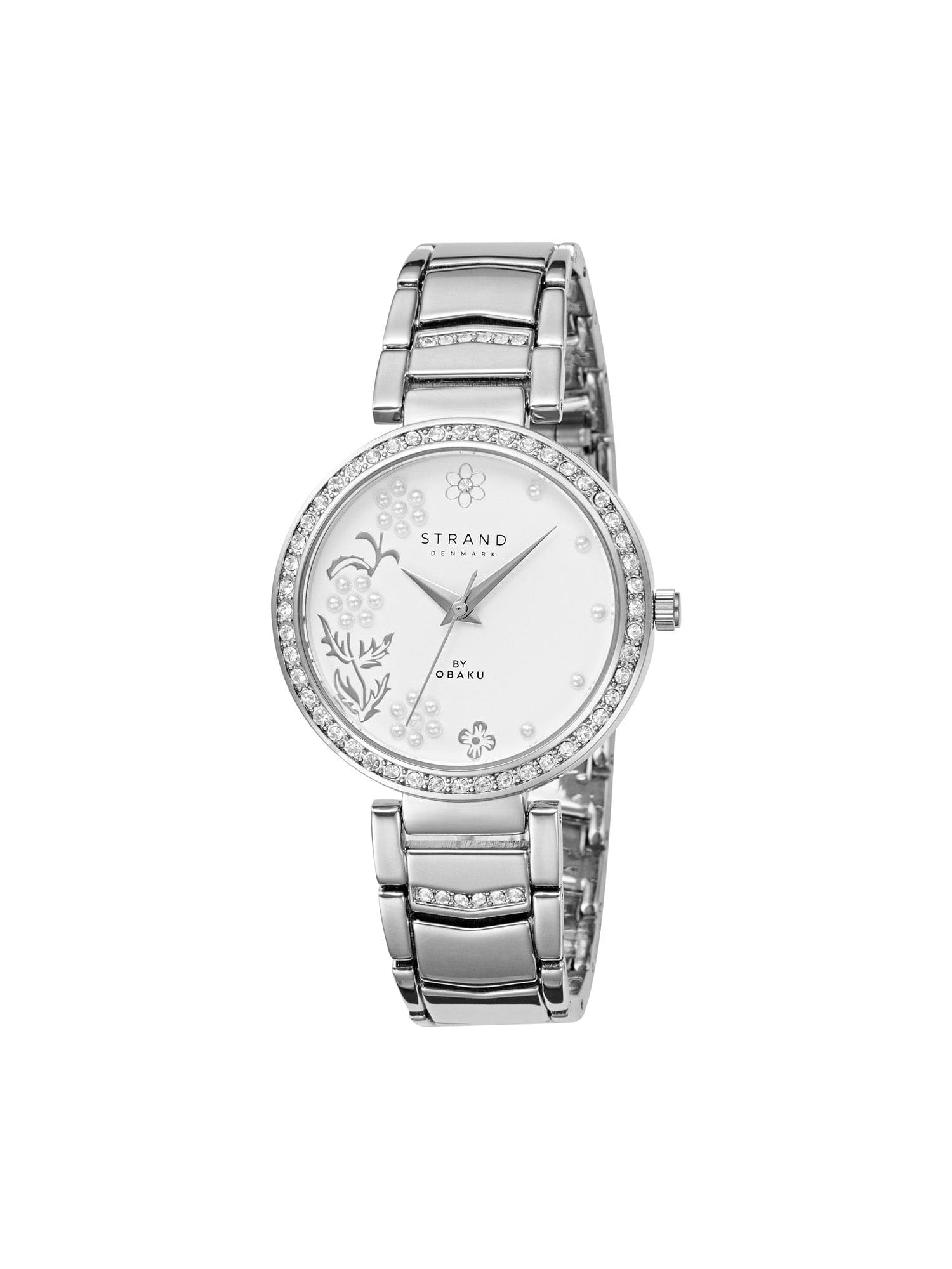 Strand By Obaku Pearl Brace Quartz Women's Watch - S713LHCWSC