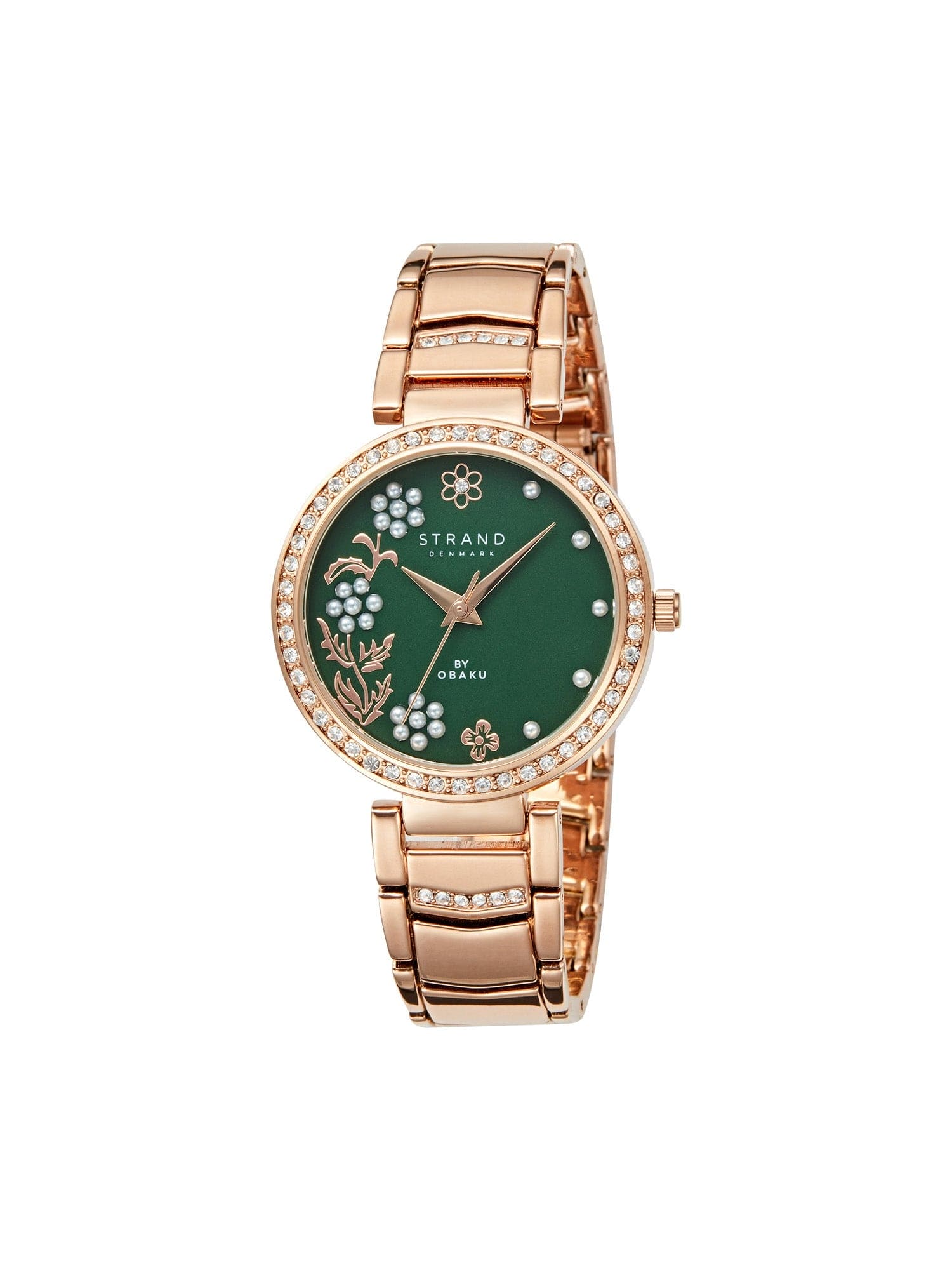 Strand By Obaku Pearl Mint Quartz Women's Watch - S713LHVESV