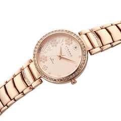 Strand By Obaku Pearl Rosette Quartz Women's Watch - S713LHVVSV