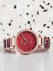 Strand By Obaku Belle Mare Quartz MOP Women's Watch - S713LXVDSD