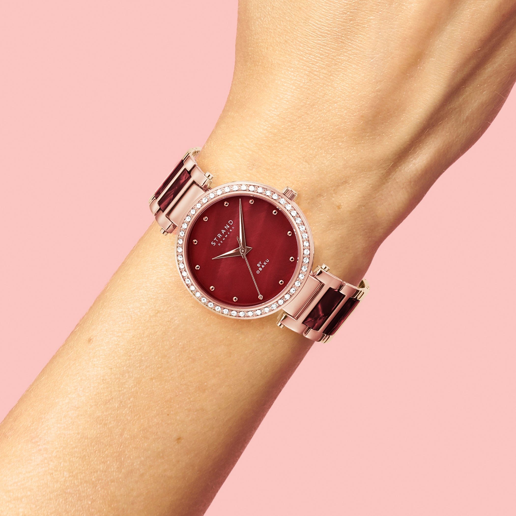 Strand By Obaku Belle Mare Quartz MOP Women's Watch - S713LXVDSD