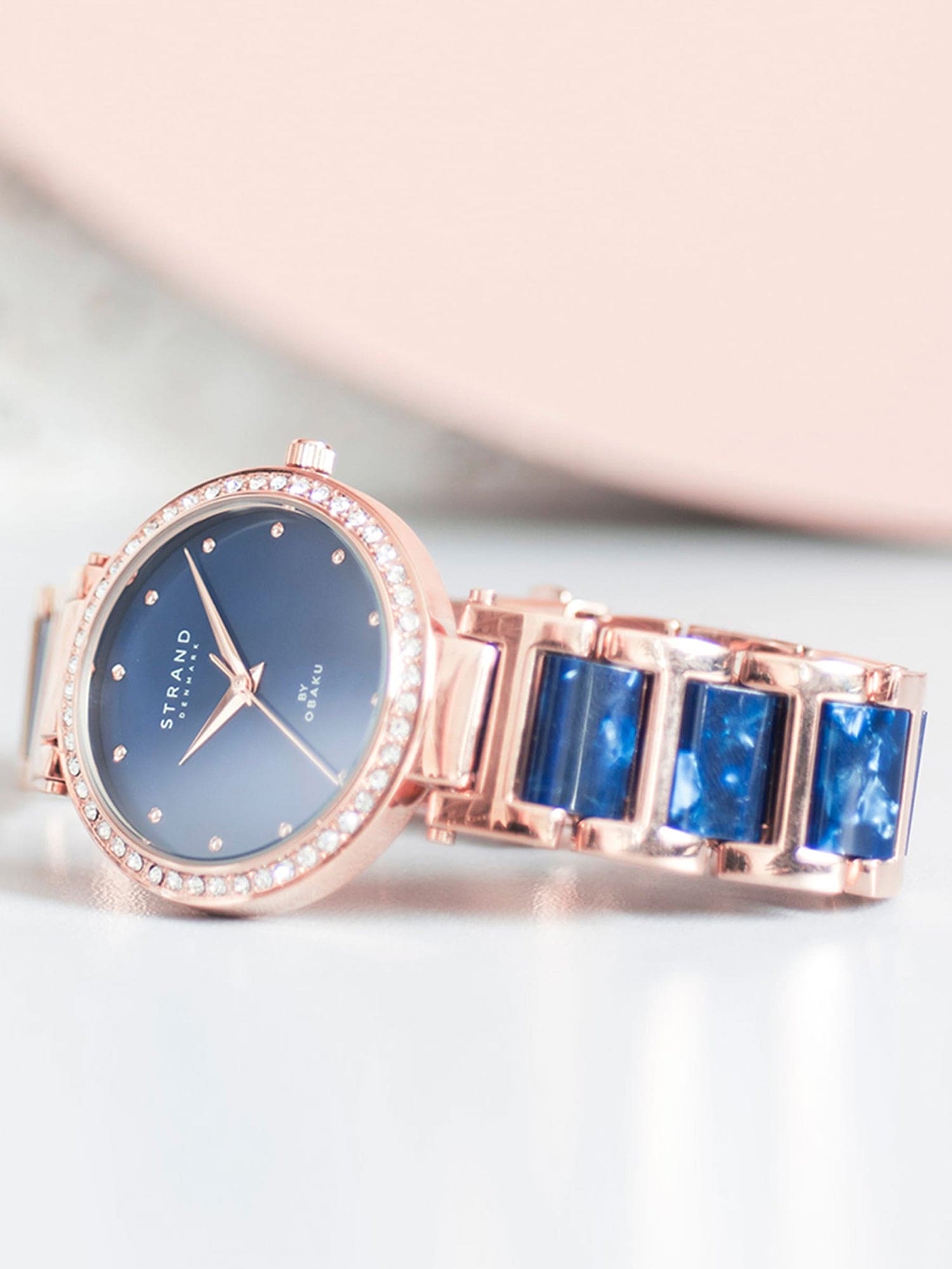 Strand By Obaku Belle Mare Quartz MOP Women's Watch - S713LXVLSL